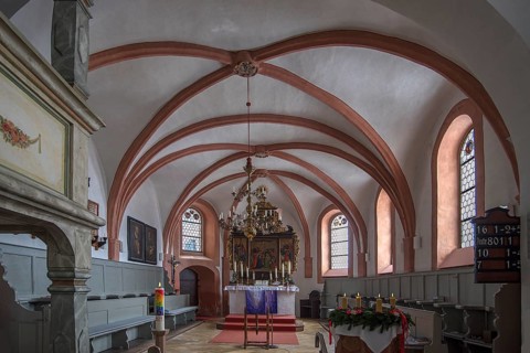 Interior of St Matthew's Church