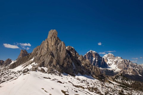 Sharp peaks of La Gusela
