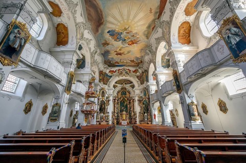 Catholic town parish church
