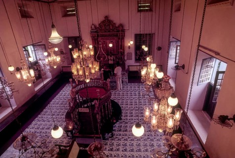 The Paradesi Synagogue of Mattancherry in kochi