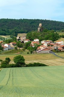 Laroche-Faugere castle. Â Bournoncle Saint Pierre near Brioude city
