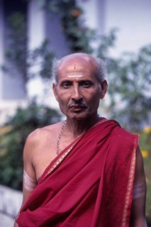 Priest Omkareshwara temple at Madikeri