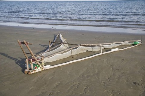Push net used to catch Milkfish