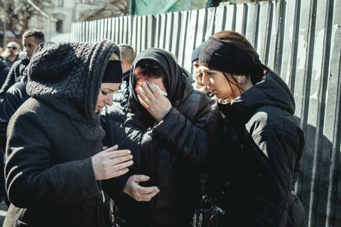 Burial of Oleg Yashchishin