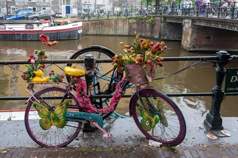 Bicycle on the Prinsengracht