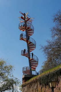 Berblinger Tower in honour of the tailor of Ulm
