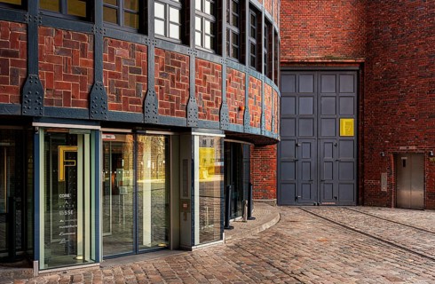 The former energy plant on Mauerstrasse in Berlin Mitte