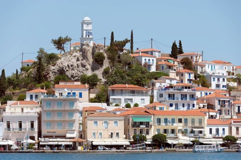 View from Galatas