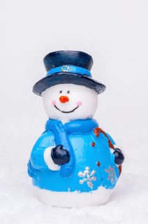 Wax snowman