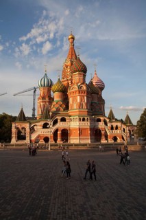 St. Basil's Cathedral on Red Square in Moscow