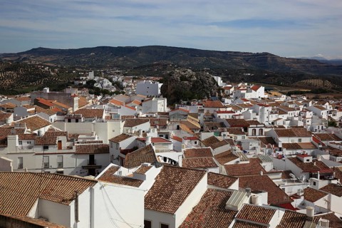 Municipality of Olvera in the province of Cadiz