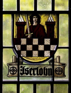 Historical coat of arms disc of Iserlohn