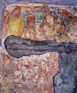 8th century Somaskanda or Somaskandar murals