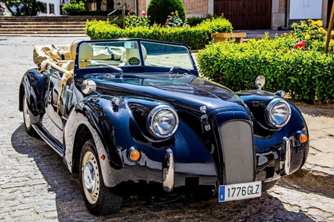 Vintage Wedding Car