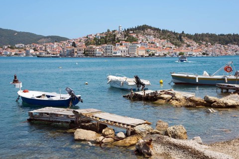 View from Galatas