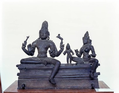 Somaskanda 1100A. D Bronze Sculpture India