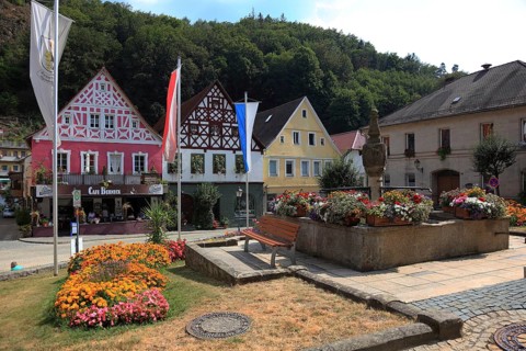 Bad Berneck im Fichtelgebirge