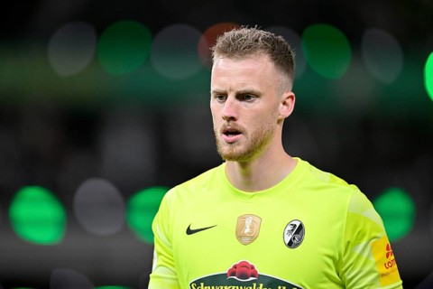 Goalkeeper Mark Flekken SC Freiburg SCF