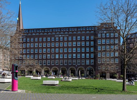 Press building of the weekly newspaper DIE ZEIT am Speersort
