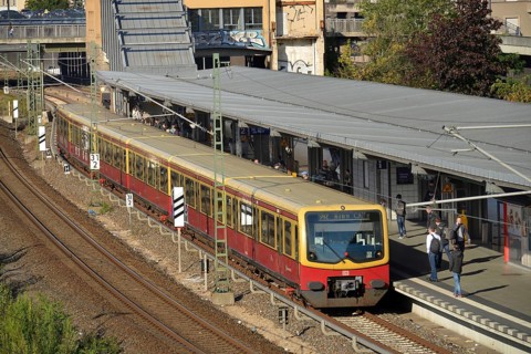 Messe Nord train station
