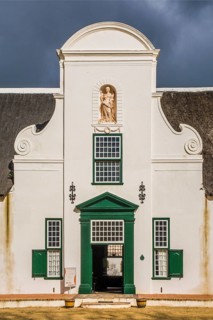 Gable of the manor house