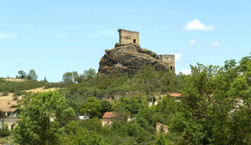 Laroche-Faugere castle. Â Bournoncle Saint Pierre near Brioude city