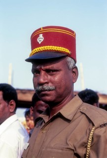 French influence in police cap at Puducherry