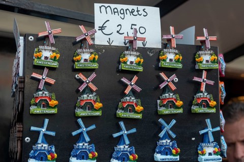 Windmills as magnets