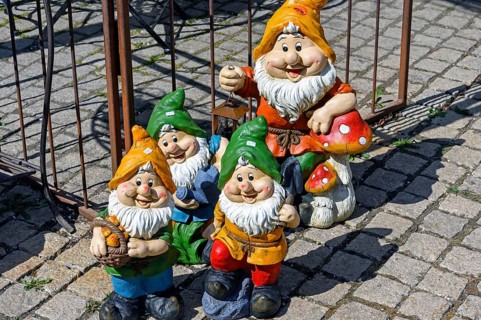 Disney-Gartenzwerge