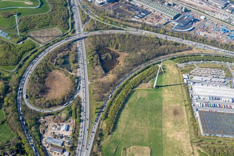Autobahndreieck Norderelbe