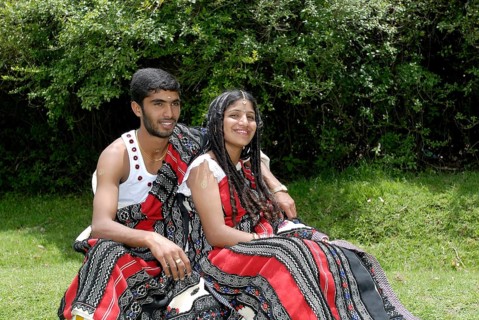 Toda couple in Ooty