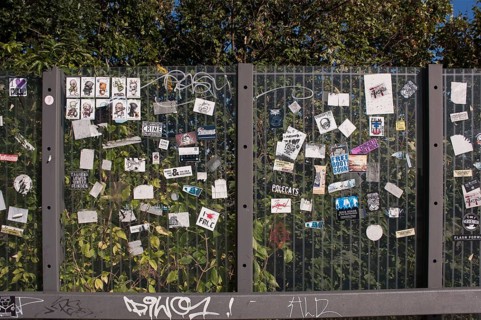 Glass fence