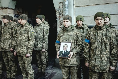 Burial of Oleg Yashchishin