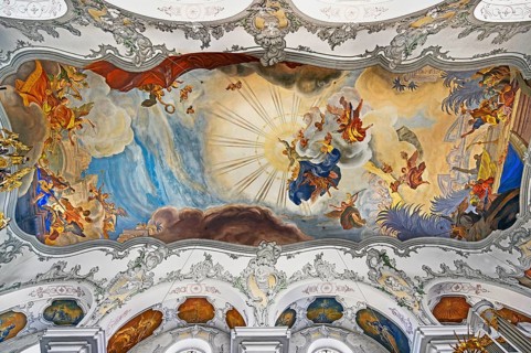 Ceiling frescoes
