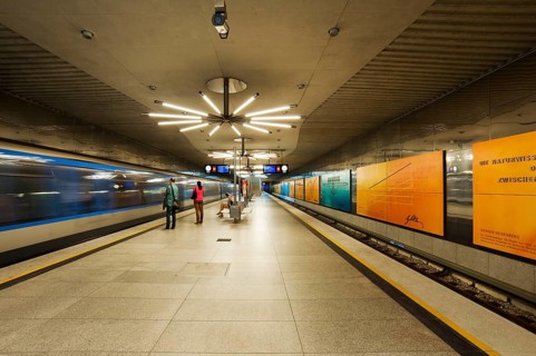 Underground station Garching-Forschungszentrum