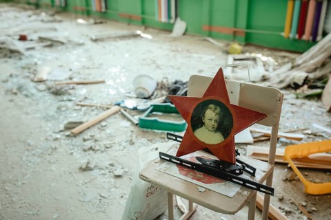 25th school destroyed by a Russian missile attack on 4 March at 9:30 h