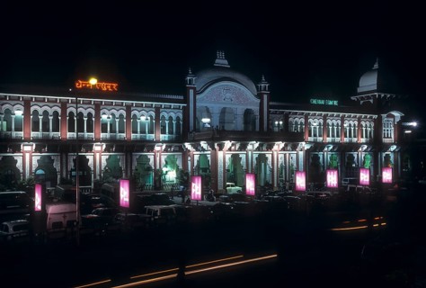 Egmore Railway station built in 1890. Chennai