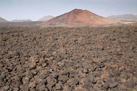 New lava around red hill
