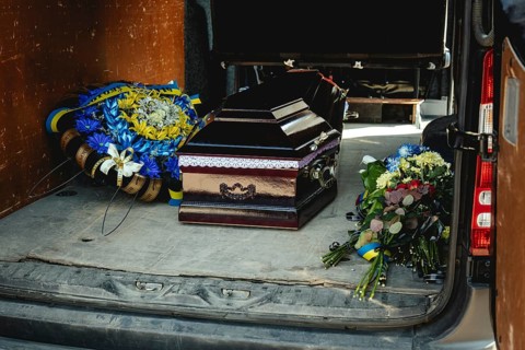 Burial of Oleg Yashchishin