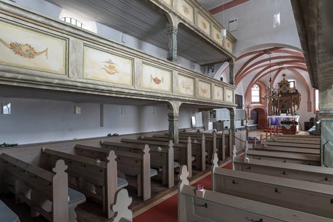 Interior of St Matthew's Church