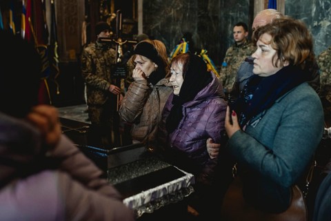 Funeral of Oleg Yashchishin