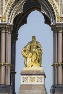 Gilt Memorial Statue of Prince Albert