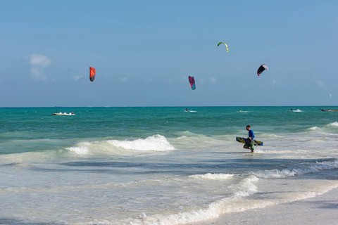 Kitesurfen