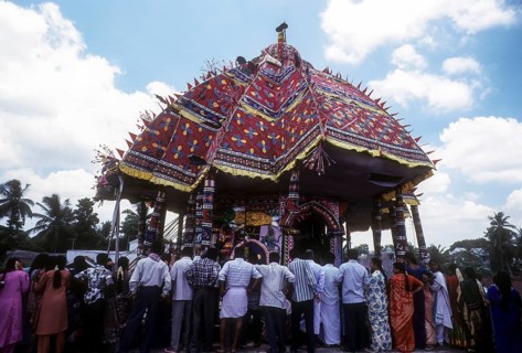 Biggest temple chariot or car festival in Thiruvarur