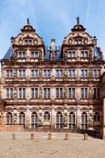 Friedrichsbau in the castle courtyard