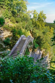 Teufelsbruecke im Fuerstlichen Park Inzigkofen