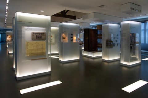 Exhibition on history in former camp kitchen