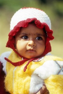 Toda Tribal child