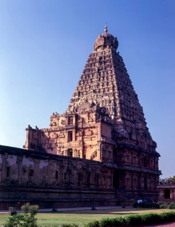 10th century Brihadishvara or Big temple in Thanjavur