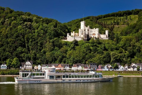Neo-Gothic Stolzenfels Castle
